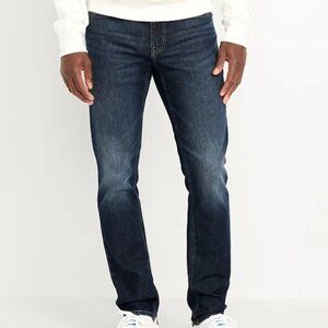Old Navy Men's Slim Fit Built-In Flex Jeans Blue Size 34×32